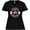 AB-Black, variant on Inktastic Heart Health Awareness Month February with Red Ribbon Badge Women's Plus Size T-Shirt