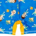 thumbnail image 5 of CoComelon JJ Tomtom Sunsuit Zip Up,One-Piece Swimsuits (Boy's) 12 Months, 5 of 5