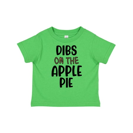 

Inktastic Dibs on the Apple Pie Funny Thanksgiving Gift Toddler Boy or Toddler Girl T-Shirt