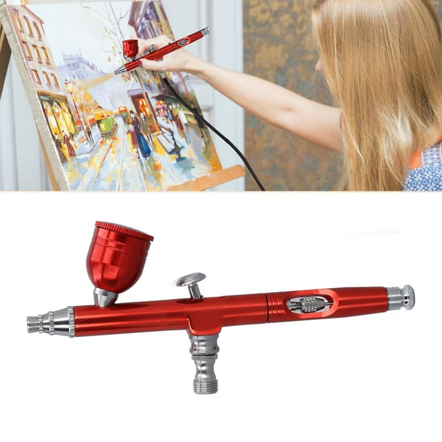 Pistola De Aerógrafo, Aerógrafo Versátil De Copa De 6 Cc Para Pintura De Automóviles