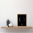 thumbnail image 2 of Phases of the Moon Astronomy New Moon Lunar Space Poster Artwork Framed Wall Art Print A4, 2 of 4