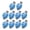 Blue, variant on batmeuy 10Pcs Women Hair Clips Anti-slip Teeth Ladybug Decor Hairpins Bangs Buns Braids Multi-Purpose Styling Hair Pins