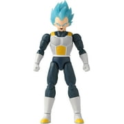 Dragon Stars Series - Dragon Ball Super - Super Saiyan Blue Vegeta, Power Up Pack 6.5 Action Figure Set