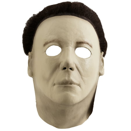 Miamax Halloween H20 Michael Myers Deluxe Full Head Mask, Beige, One-Size