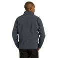 thumbnail image 3 of Port Authority Tall Core Soft Shell Jacket-2XLT (Battleship Grey), 3 of 3