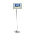 thumbnail image 2 of Quartet Designer Sign Stand, Silver Aluminum Frame, 11 X 17, 2 of 4