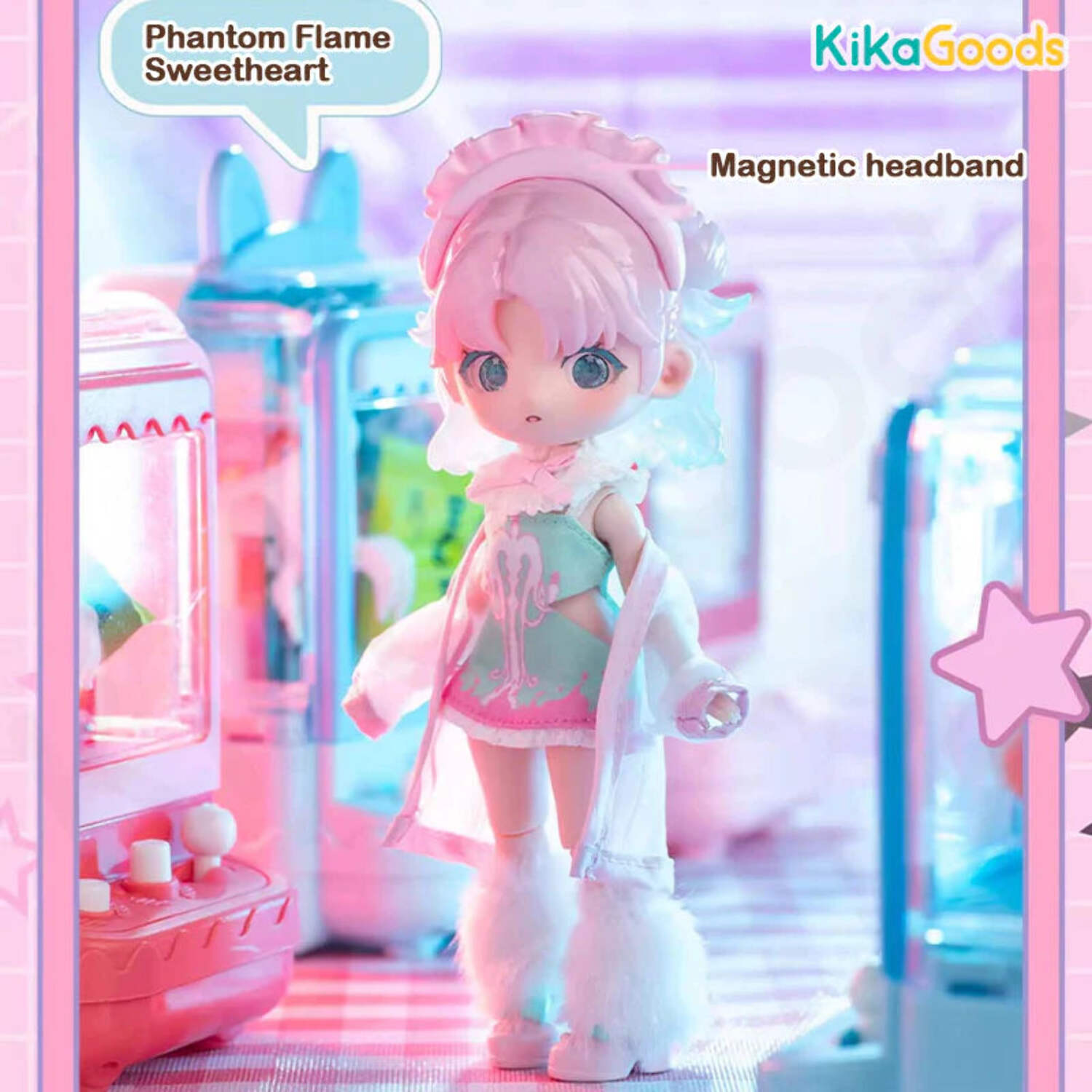 Kika Goods Liroro Binary Sweetheart Series Single Action Figure BJD Blind Box