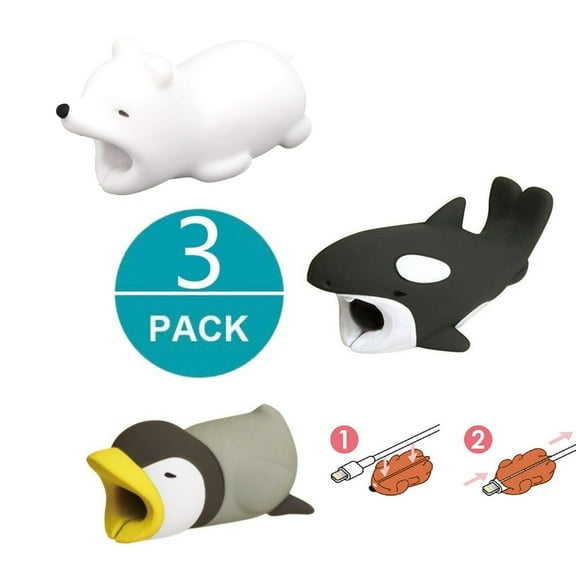 3-Pack iPhone Cable Chomper Arctic