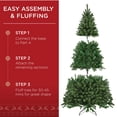 thumbnail image 4 of Árbol de Navidad Best Choice Products de 9 pies con 2028 puntas de rama, 4 of 7