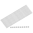 thumbnail image 1 of Fully Threaded Rod M4 x 300mm 0.7mm Pitch 304 Stainless Steel Right Hands 10pcs, 1 of 6