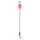 thumbnail image 5 of Alarma de pesca de carpa Wiggler Bobinas de acero inoxidable Perchas Tackle Rojo, 5 of 9
