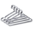 thumbnail image 1 of Perchas de acero inoxidable FSUTEG, paquete de 40 unidades, 15 libras de capacidad, color plateado, 1 of 6