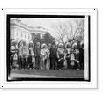 thumbnail image 2 of Historic Framed Print, Indian Republican club from Rosebud Reservation, S.D., 3/10/25, 17-7/8" x 21-7/8", 2 of 9