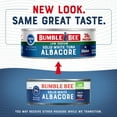 thumbnail image 2 of Bumble Bee Low Sodium Solid White Albacore in Water, Wild Caught, Gluten Free, 29g Protein per Serving, Shelf Stable Can, 5oz, 2 of 9