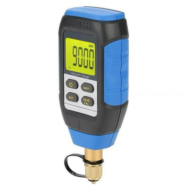 Vacuómetro Digital VMV-1, Portátil, de Alta Precisión, con Pantalla Digital y Combinación de Presión y Vacío, Electrónico.