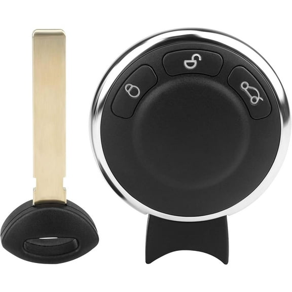 Key Fob Replacement Fits for Mini Cooper 2007 2008 2009 2010 2011 2012 2013 2014 - Keyless Entry Remote Control Car Key Fobs (KR55WK49333, 3 Buttons, 315 Mhz)