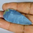 thumbnail image 3 of 38.60Cts Natural Sky Flashy Blue Opal Pear Cabochon Loose Gemstone L972, 3 of 4