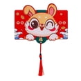 thumbnail image 3 of Folding 2023 Red Packet Decor Money Envelope Lucky Money Pocket Rabbit Year Hong Style D, 3 of 8