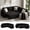 Black-5 Seaters+Sleeper, variant on Time Ray 5 Seaters Modular Sectional Sofa, Plush Corduroy Sleeper Sofa Bed with Storage Seat&Side Pocket,Pull Out Couch Bed,V Shaped Sectional Couches for Living Room,Dark Grey