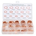 thumbnail image 1 of XingJian LLC Flat Sealing Ring Red Copper Gasket - 150pcs, 1 of 10