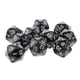 thumbnail image 2 of Dados de Veinte Caras D20 Sunnimix Dado negro 10 piezas, 2 of 6