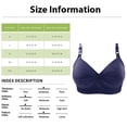 thumbnail image 3 of Wutalume Bras for Women Full Bust Thin - Wirefree Lightweight Bra, Side-Smoothing Anti-Sagging Bra for Mature Women and Daily,Complexion 3XL, 3 of 3