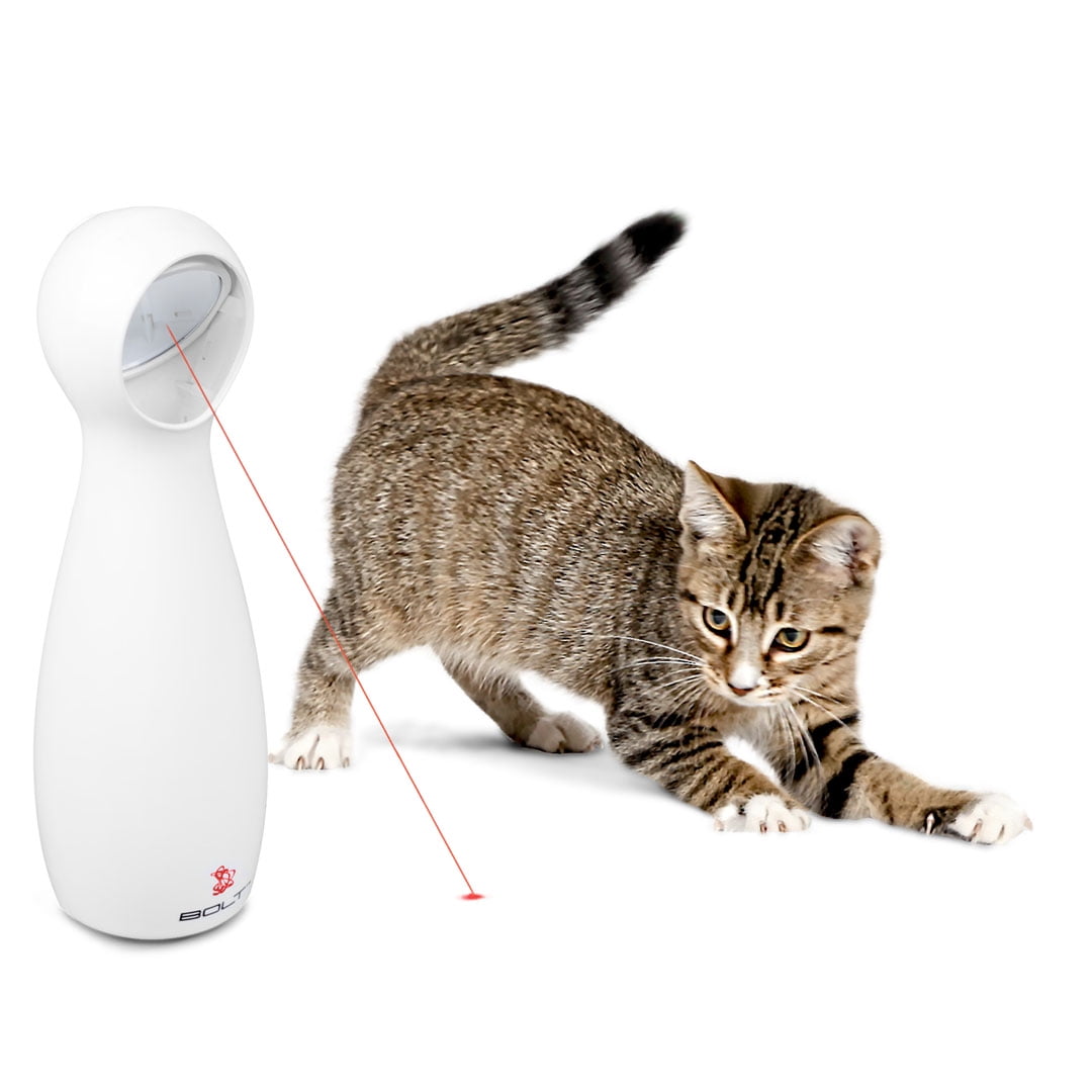 laser cat wobbling laser treat toy