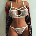 thumbnail image 5 of Tbopshirt Lingerie for Women,Womens Lingeries Women Lingerie Corset Lace Free Wire Racy Muslin Sleepwear Underwear tops+Briefs,Valentines Day Gift for Her, 5 of 8