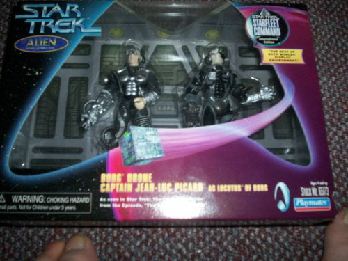The Next Generation From the Episode The Best of Both Worlds Borg Droneand 5 Captain Jean-Luc Picard As Locutus of Borg Playmates Toys Star Trek Alien Series As Seen in Star Trek Target Exclusive Action Figure for sale online