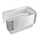 thumbnail image 1 of 7.5" x 4.3" Aluminio Papel Sartenes, 17oz Desechables Bandejas Contenedores para Cocina Asar Hornear Cocinar 48uds Unique Bargains moldes para pasteles, 1 of 5