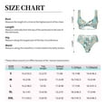 thumbnail image 4 of Kdxio Colorful Dog Print Women's 2 Piece High Waisted Wrap Spaghetti Strap Summer Swimsuit Bikini Set-Large, 4 of 7