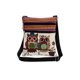 thumbnail image 1 of Las mujeres mini del bolso de Crossbody del búho bordado Jacquard cremallera correa ajustable Luz de Abody Paquete de bandolera, 1 of 5