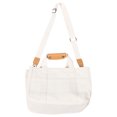 thumbnail image 4 of HEMOTON Canvas Tote Bag for Women, Beige Handbag with Spacious Interior, Material, 12.5 x 15 x 5 Inches, Perfect for Mom, 4 of 5