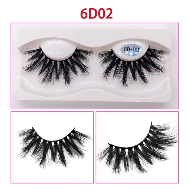 Xihbxyly Pestañas Postizas de 25 Mm, Naturales, Tenues y Glamurosas, de Fibra Química Multicapa, Reutilizables, para Un Look Radiante, Ideales para Selfies En Fiestas y Bodas, con Un Atractivo Estilo