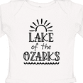 thumbnail image 4 of Inktastic Lake of the Ozarks Sun and Lake Boys or Girls Long Sleeve Baby Bodysuit, 4 of 5