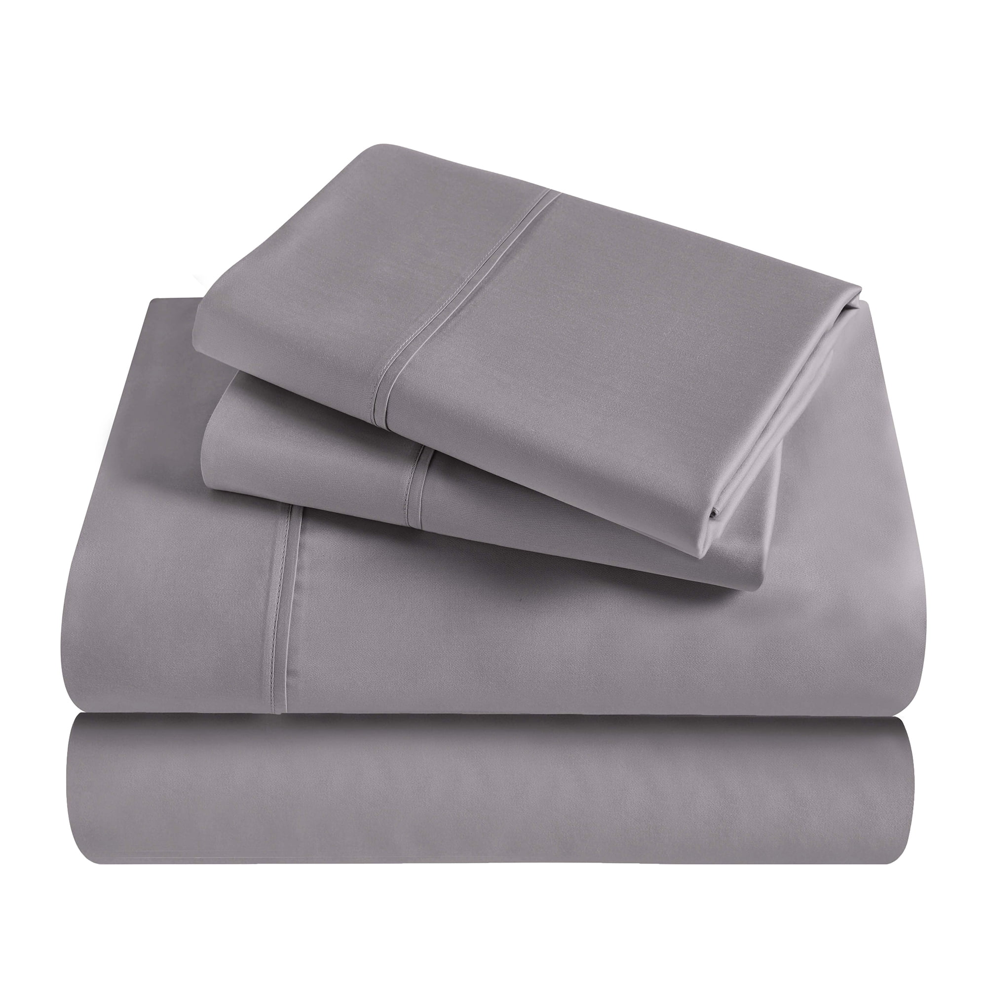 Superior Modal From Beechwood Lightweight Sheet Set, Queen, Gray