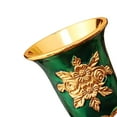 thumbnail image 6 of WeiLaiKeQi European Goblet Embossed Cup en Goblet for Bar Anniversary Wedding Green, 6 of 9