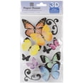 thumbnail image 2 of Paper House Sticker 3D Butterflies, 2 of 2