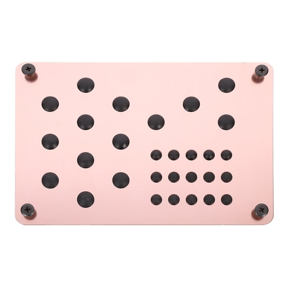 Durable Car Foot Pedal with Stable Installation and Rust Resistance Golden Aluminum Alloy
