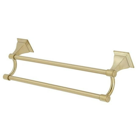 Kingston Brass BAH612318BB Monarch Dual Towel Bar, Brushed Brass