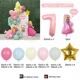 thumbnail image 1 of Juego de 138 cadenas de globos con temática de princesa Peach de Super Mario, fondo para fiesta de cumpleaños y baby shower, decoración de arco, 1 of 4