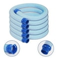 thumbnail image 3 of CNKOO For X7 T3 T5 MX6 MX8 Pool Cleaner Hose 5 Pcs 40 Inch PE Above Ground Pool Hot Tub Easy Install Replacement, 3 of 9