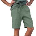 thumbnail image 1 of Abcnature Men's Athletic Shorts, Sports Gym Running Short Pants, Fashion Men Pocket Bandage Resilience Leisure Time Tooling Shorts, Cargo Casual Hiking Shorts Green S, 1 of 4