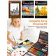 thumbnail image 4 of Set de arte de lujo Soucolor de Art Supplies, paquete de 192, con almohadilla acrílica, 4 of 7