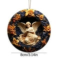 thumbnail image 2 of Coollooc Christmas Ornaments - Angel Santa Claus Christmas Ornament for Kids and Adults, Ornaments for Christmas Tree Personalized Ornaments, 2 of 5
