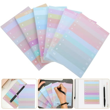 GOOHOCHY  12 Pcs Daily Notepad Schedule Planner List Notepads Shopping