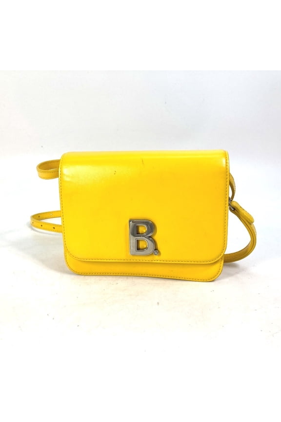 Pre-Owned BALENCIAGA 592898 2-Way Clutch Bag with B Logo, Pochette, Shoulder Bag,... (Good)