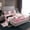 Lightpink, variant on Manfei Women’s Perfume Full Sheet Set (4pcs) - Pink Floral, White Black Lines