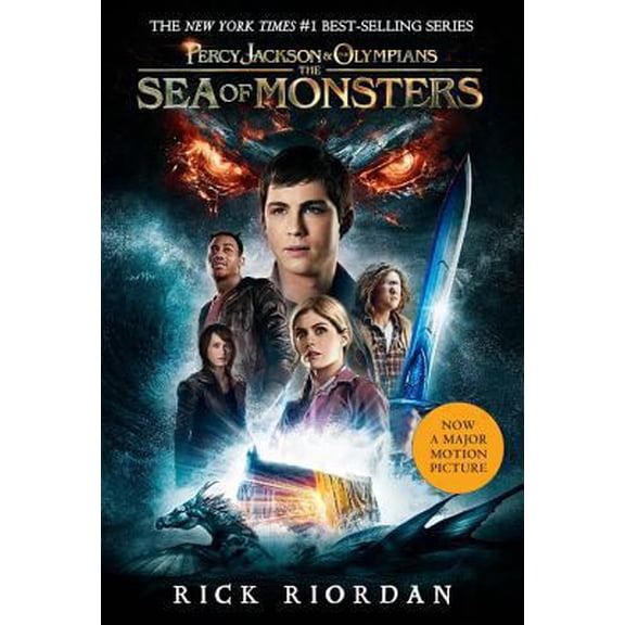 Pre-Owned Percy Jackson and the Olympians, Book Two: The Sea of Monsters (Movie Tie-In Edition) (Paperback) 142316007X 9781423160076