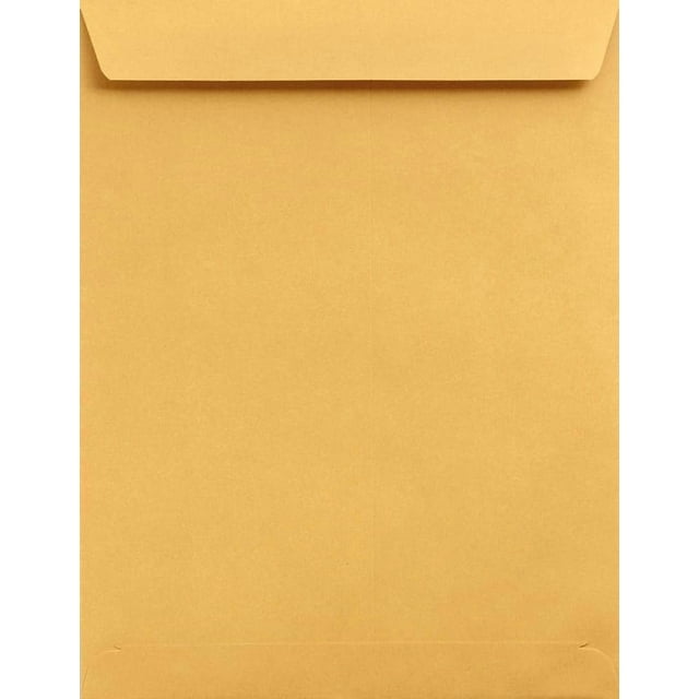 LUXPaper Jumbo Envelopes | 13" x 19" | Brown Kraft | 28lb. Text | 50 Qty